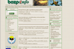 Design BOZPinfo 2002