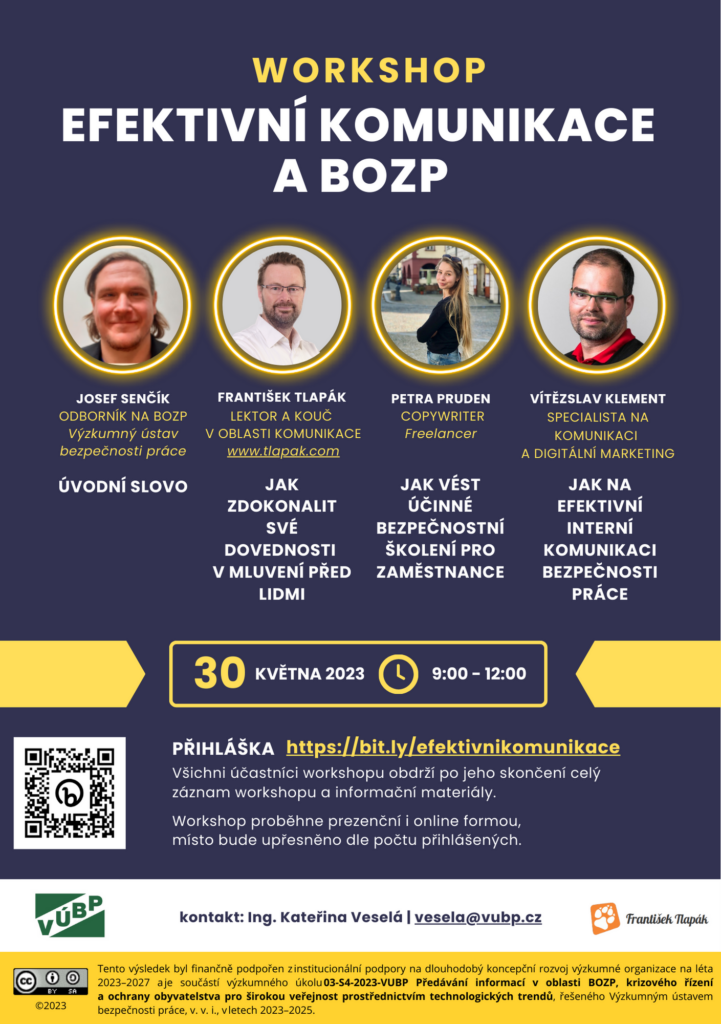Workshop Efektivní komunikace a BOZP