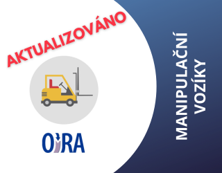 Aktualizace nástroje OiRA manipulační vozíky