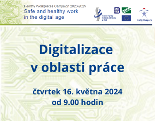 Online odborný seminář Digitalizace v oblasti práce